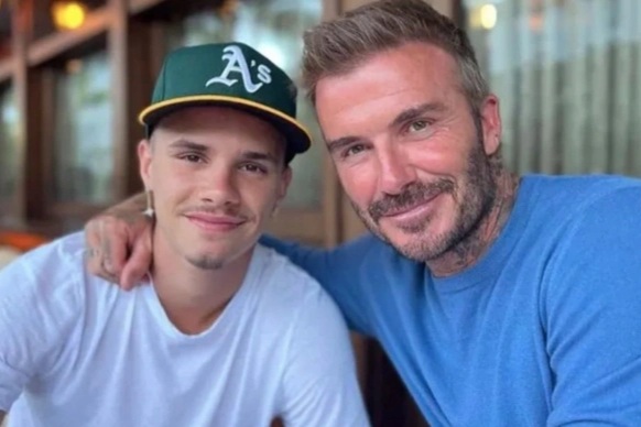 Con trai thứ 2 của Beckham “khịa” anh ruột, khẳng định gia đình là số một