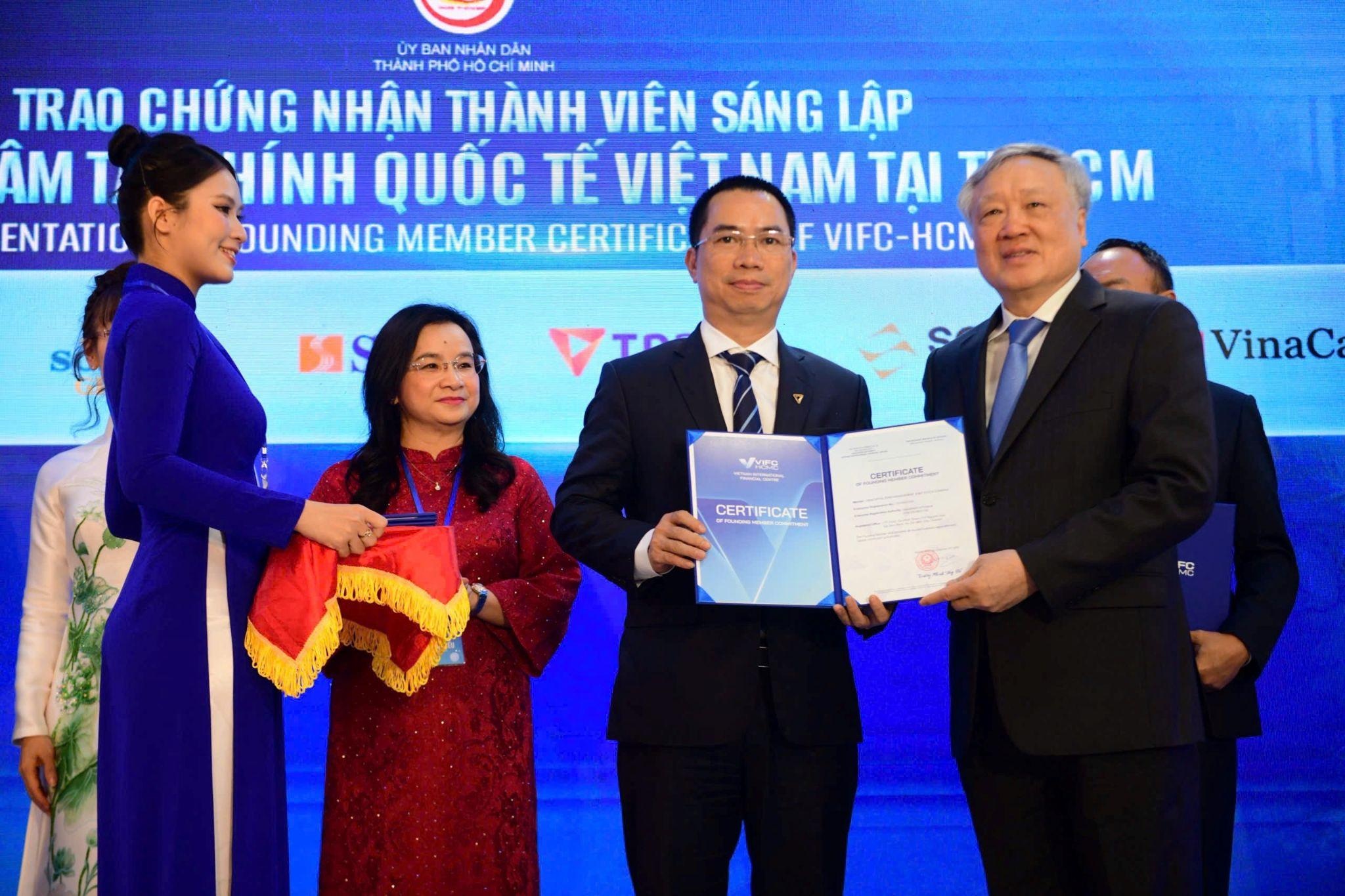TPBank là thành viên sáng lập Trung tâm Tài chính Quốc tế Việt Nam tại TPHCM