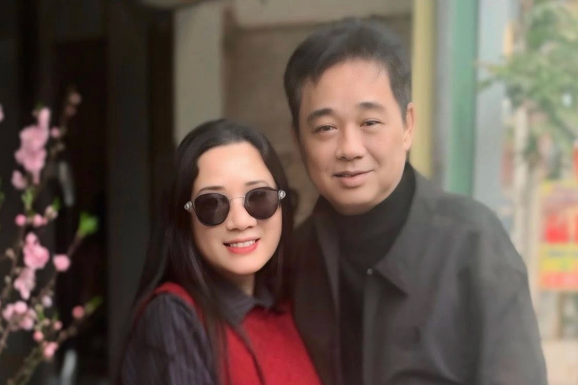 Thanh Thanh Hiền đến thăm NSND Quốc Khánh ngày giáp Tết