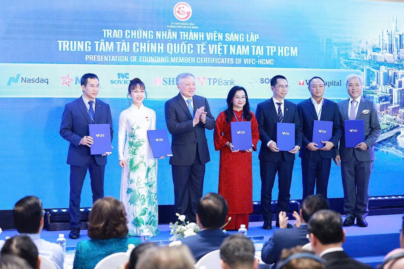 Lộ diện 7 thành viên sáng lập của Trung tâm Tài chính quốc tế tại TPHCM