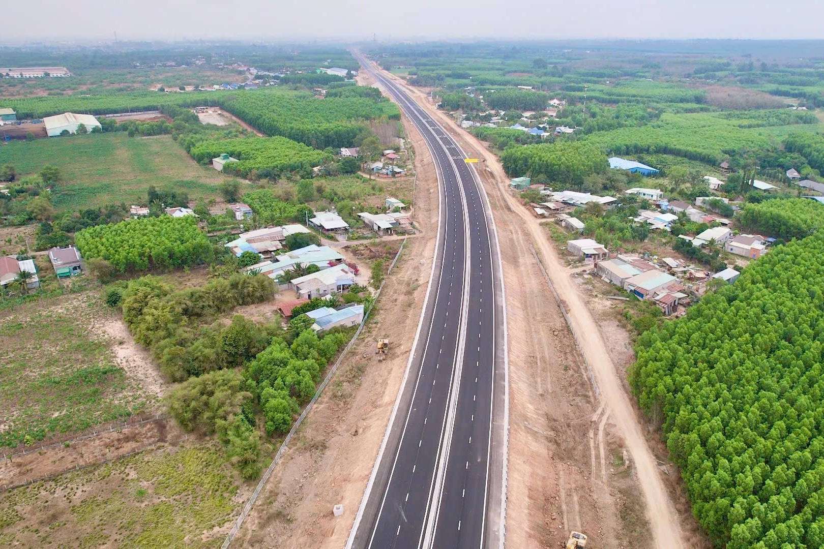 Lùi thời gian thông xe tạm 37km cao tốc Biên Hòa - Vũng Tàu
