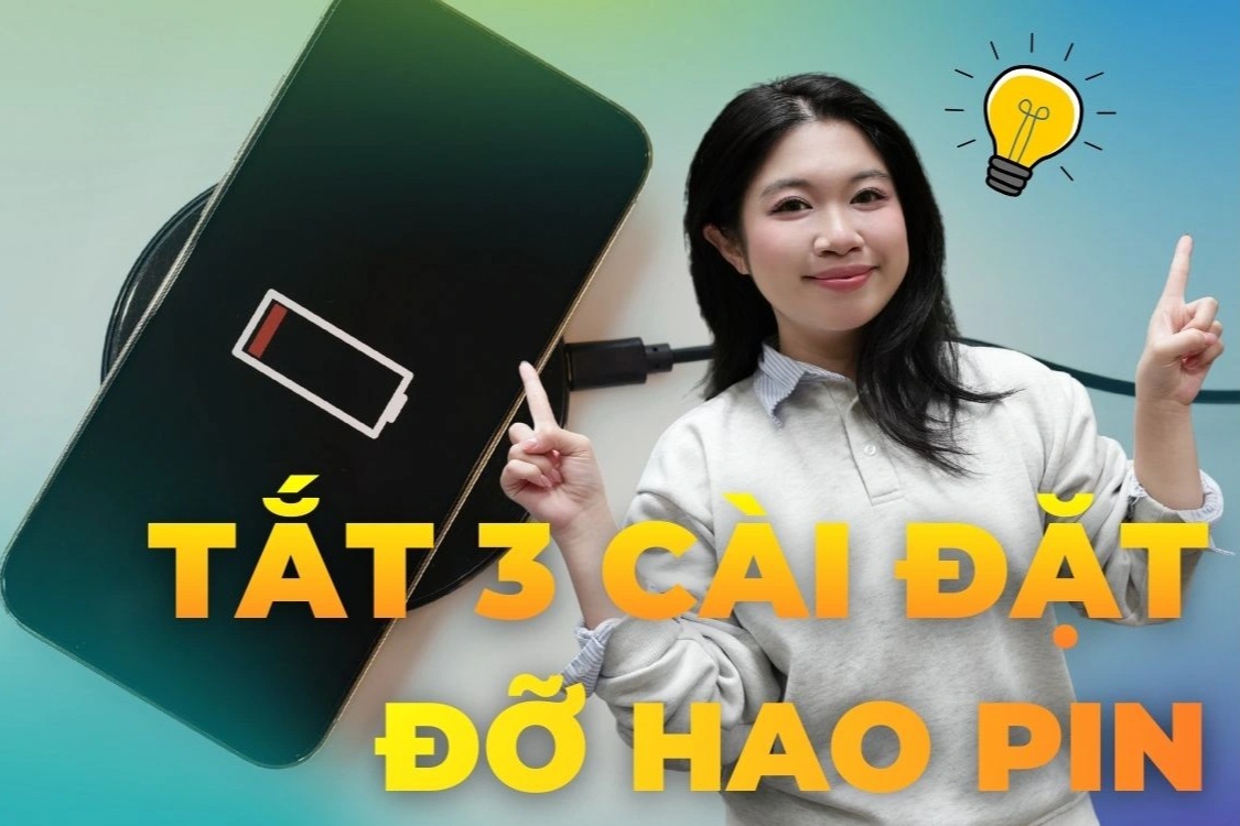 3 cài đặt khiến iPhone nhanh hết pin mà nhiều người không để ý
