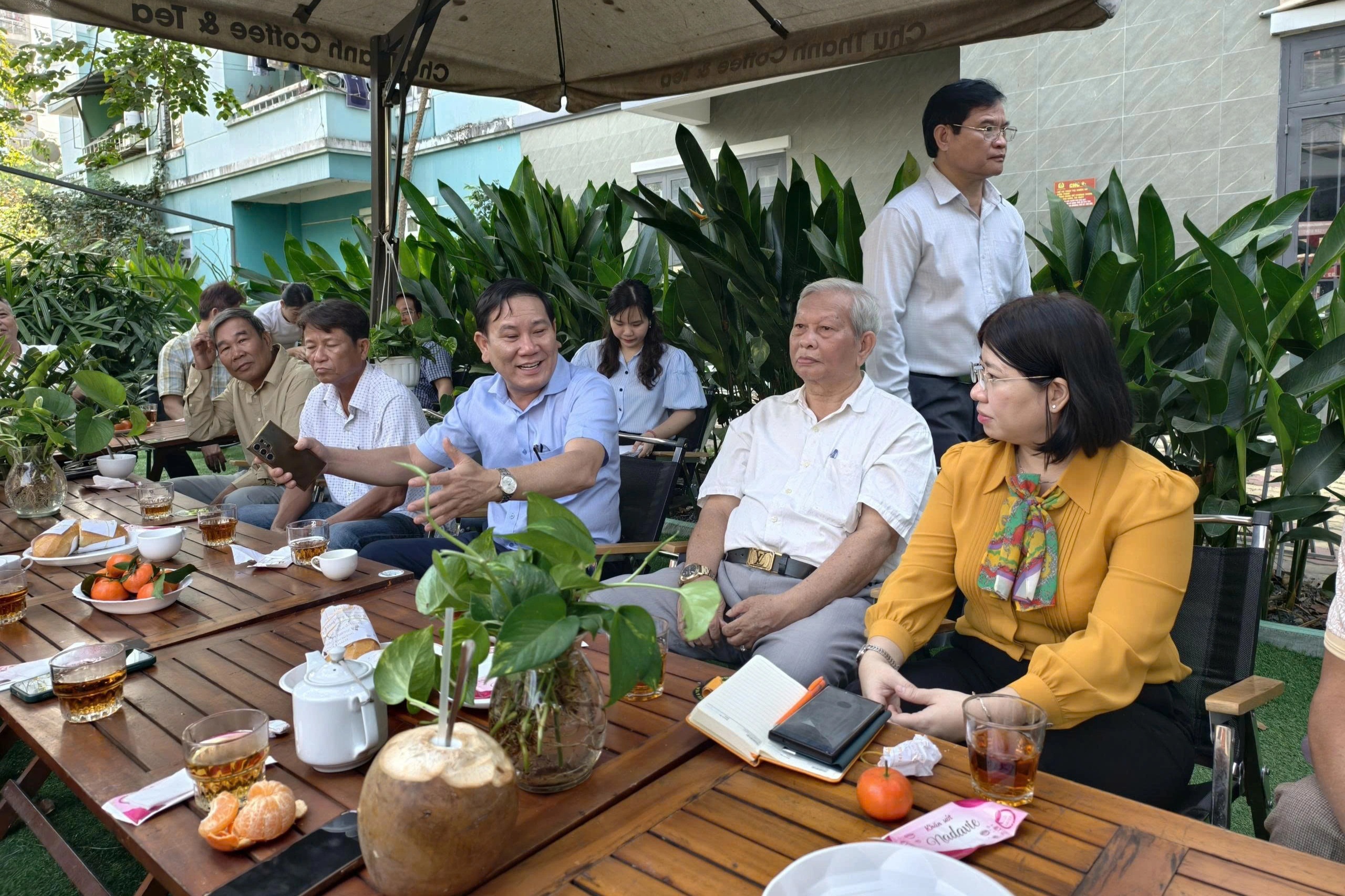Mô hình “cà phê sáng” lan tỏa, chính quyền gần dân hơn