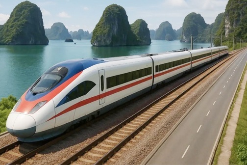 Thông tin mới về tuyến đường sắt cao tốc Hà Nội - Quảng Ninh