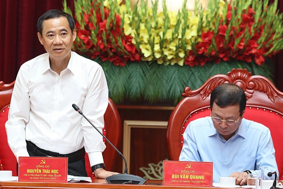 Công bố quyết định kiểm tra, giám sát với Ban Thường vụ Tỉnh ủy Phú Thọ