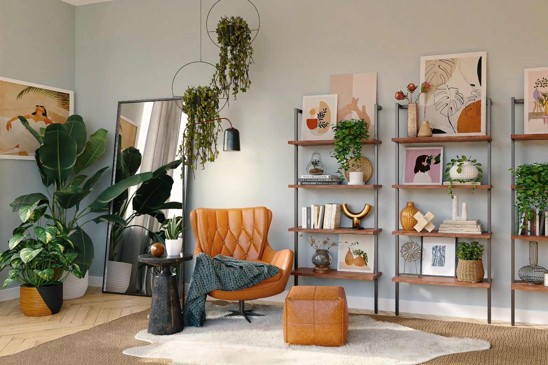 Xu hướng thiết kế mới: Đem cả khu rừng nhiệt đới vào ngôi nhà bạn