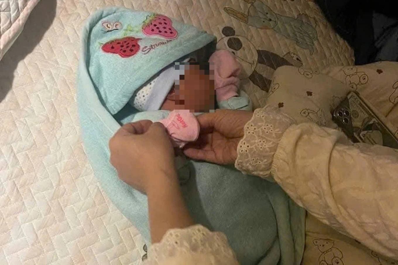 Tìm cha mẹ của bé trai sơ sinh bị bỏ rơi trong vườn chuối