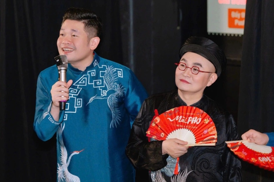 Cường Cá kể chuyện thức đến 3h sáng cùng Xuân Hinh khi quay "Mùi phở"