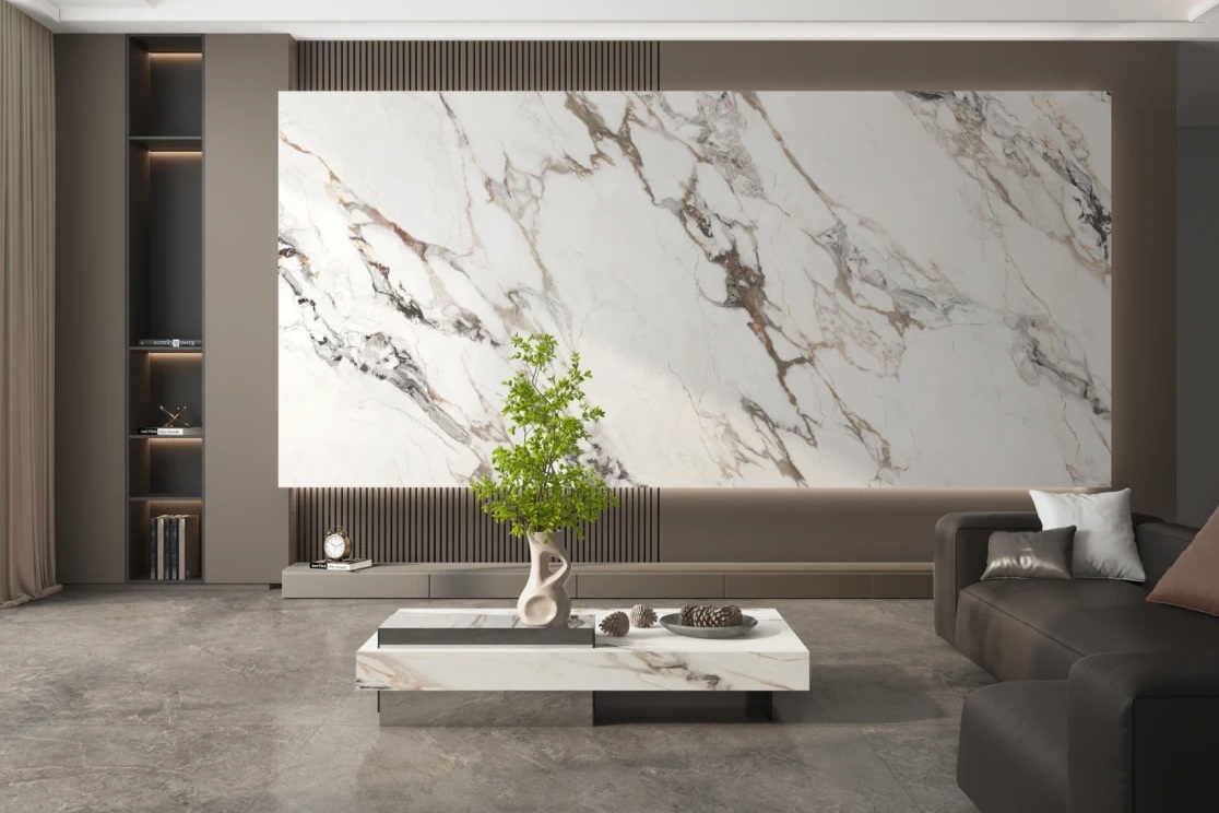 Xu hướng nội thất 2026: Đưa đá thạch anh "phủ sóng" mọi không gian sống