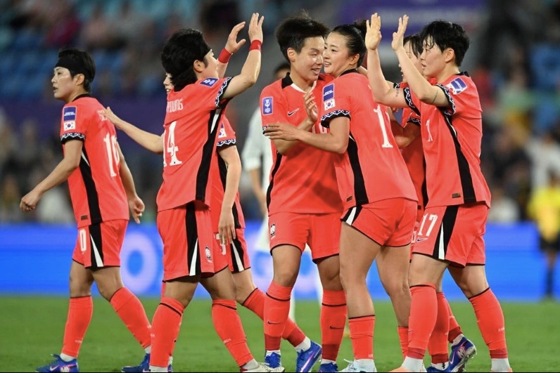 Tuyển nữ Hàn Quốc thắng đậm đội tuyển Iran tại giải châu Á 2026