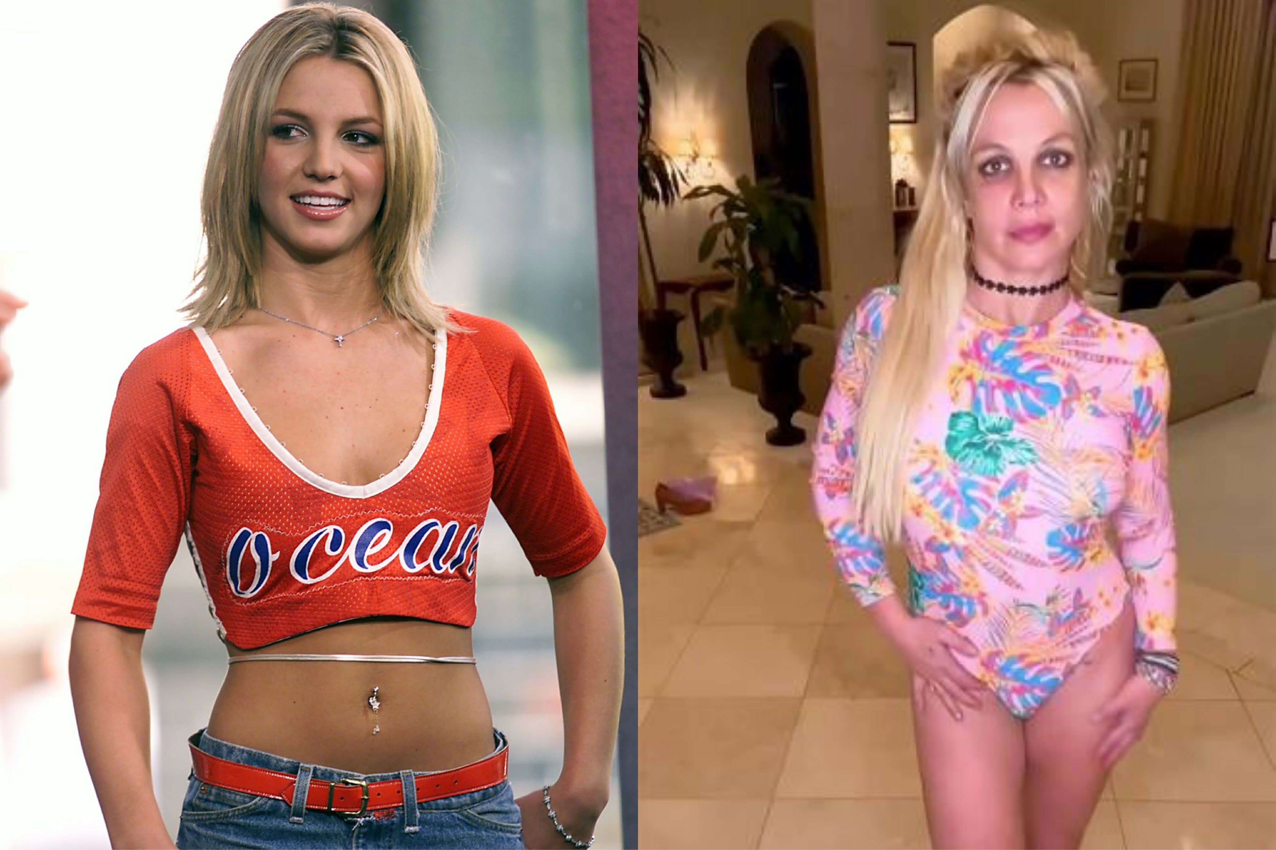 Từ công chúa gợi cảm đến những hình ảnh gây lo ngại của Britney Spears