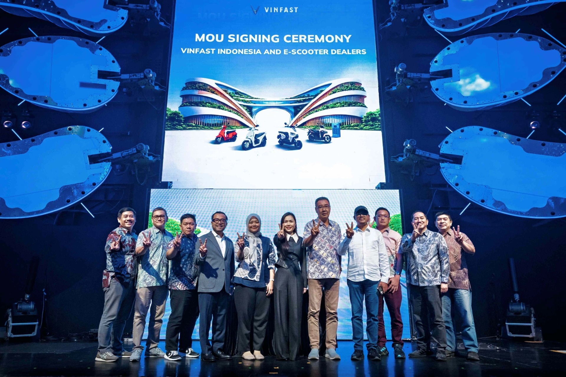 VinFast hợp tác với 6 đại lý xe máy điện tại Indonesia