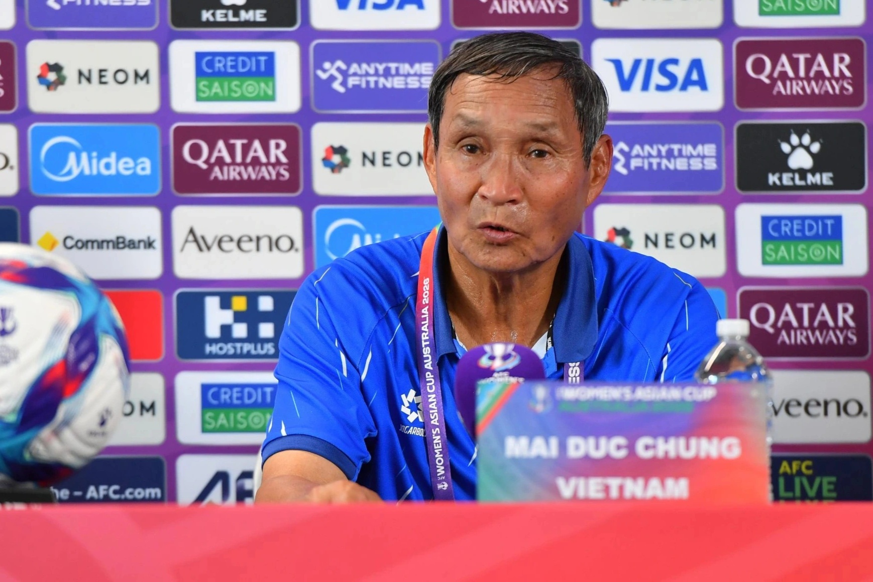 HLV Mai Đức Chung: "Tuyển nữ Việt Nam thua vì mất tập trung"