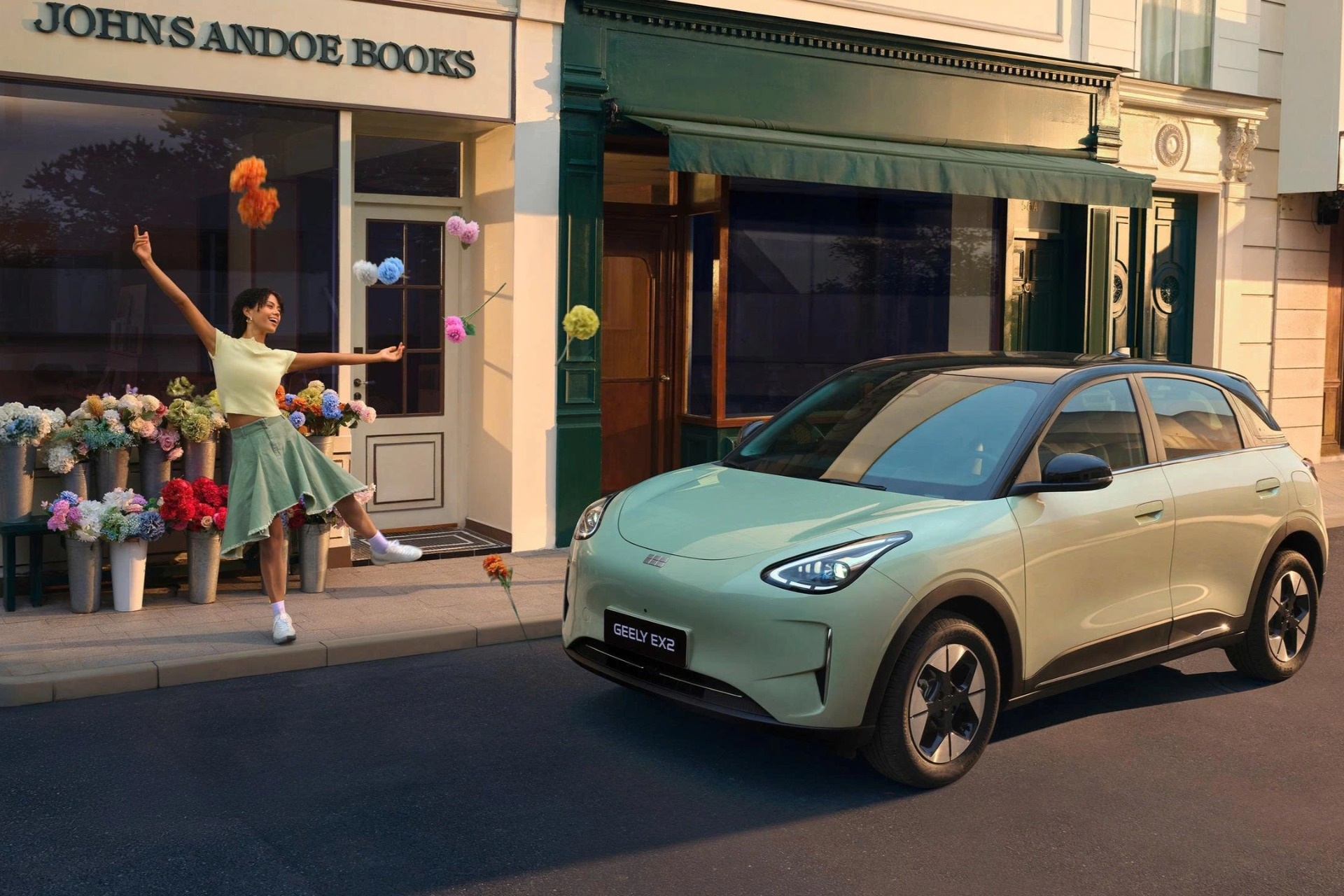 Xe điện Geely EX2 chuẩn bị về Việt Nam