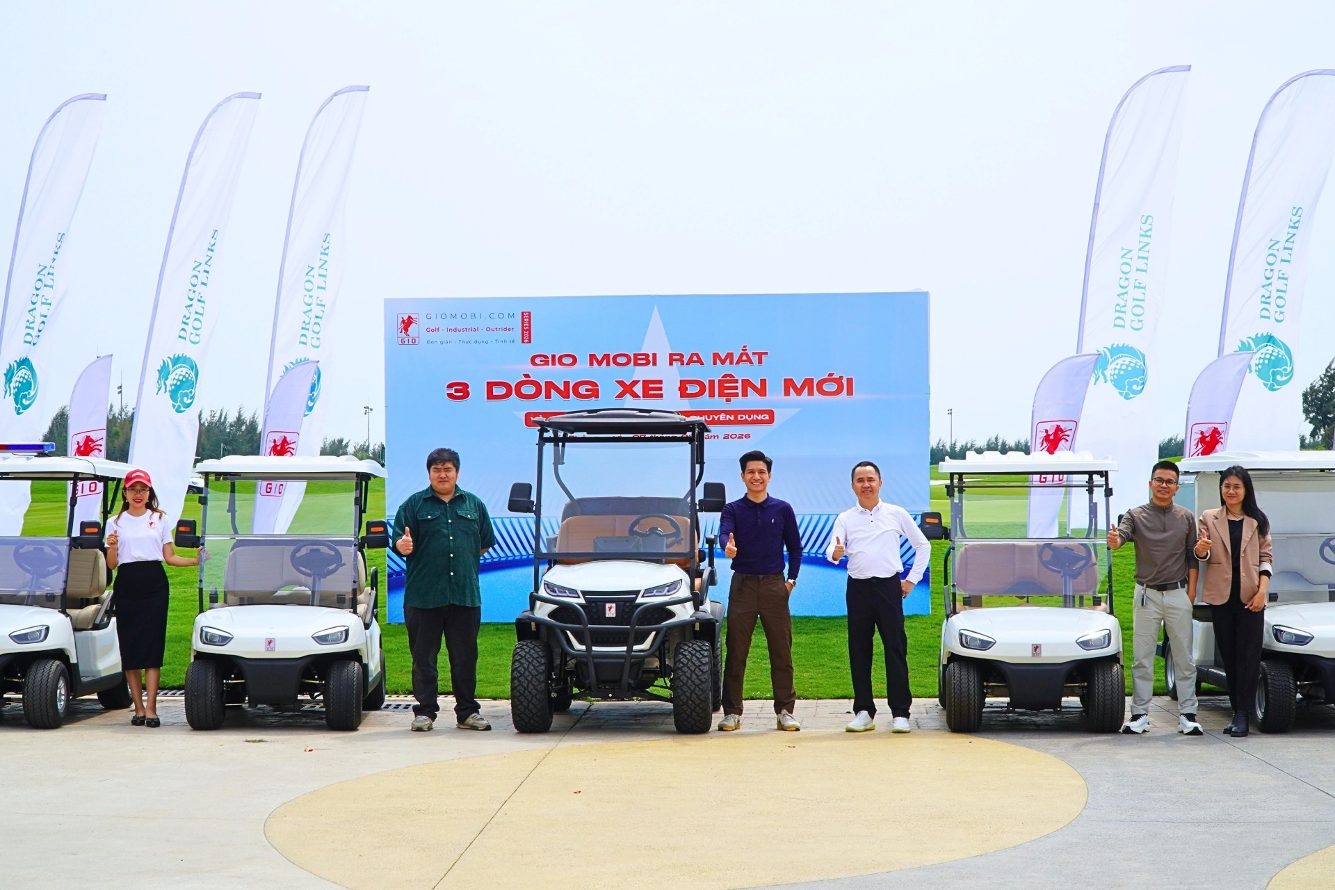 Xe điện GIO ra mắt 3 dòng sản phẩm, mở giải pháp di chuyển linh hoạt cho dự án