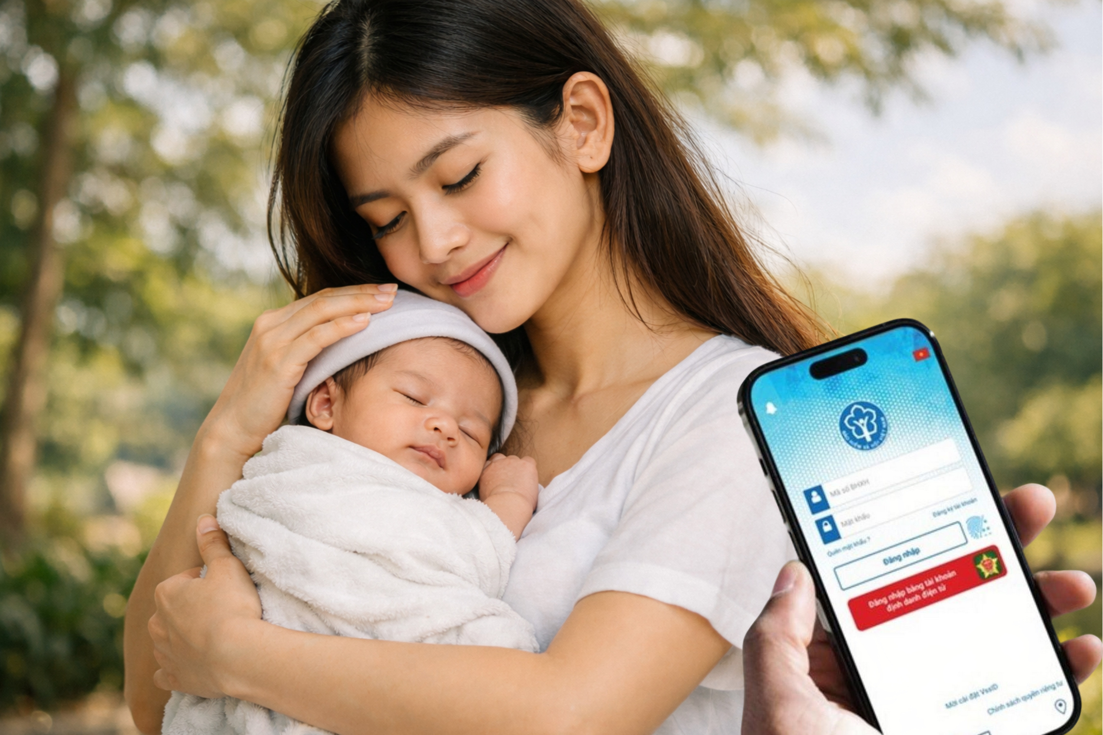 Nhận con nuôi cũng được hưởng trợ cấp thai sản