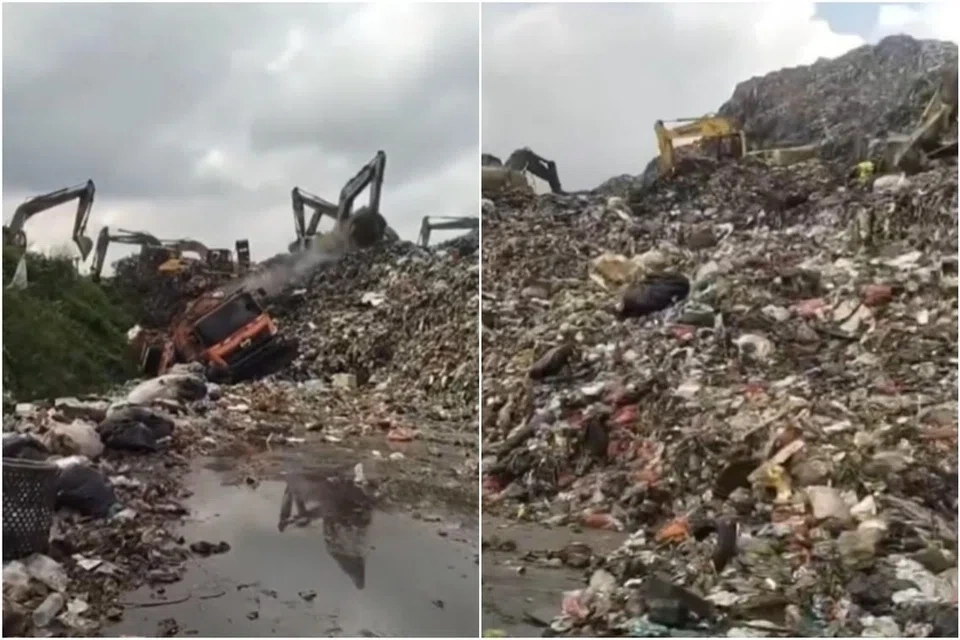 Sập núi rác lớn nhất Indonesia, 4 người thiệt mạng