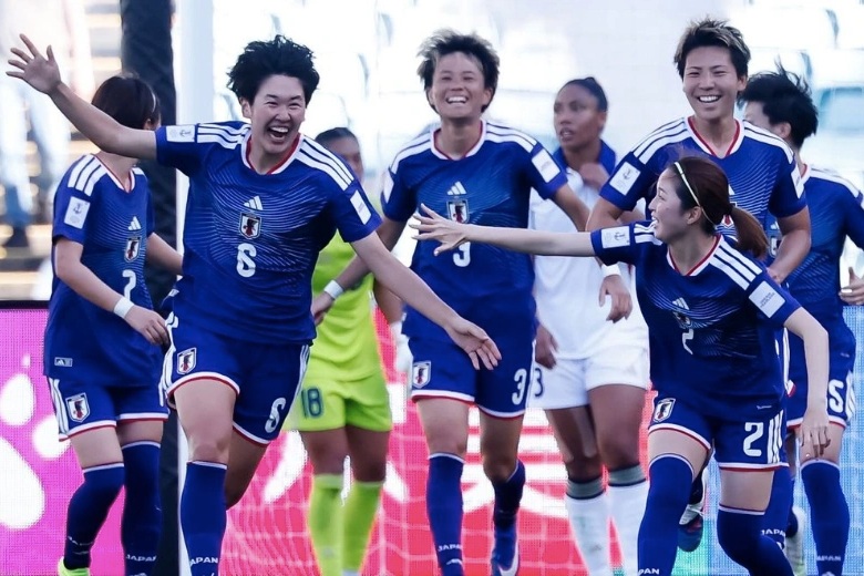 Tuyển nữ Nhật Bản thắng Philippines 7-0, xác định các cặp đấu bán kết