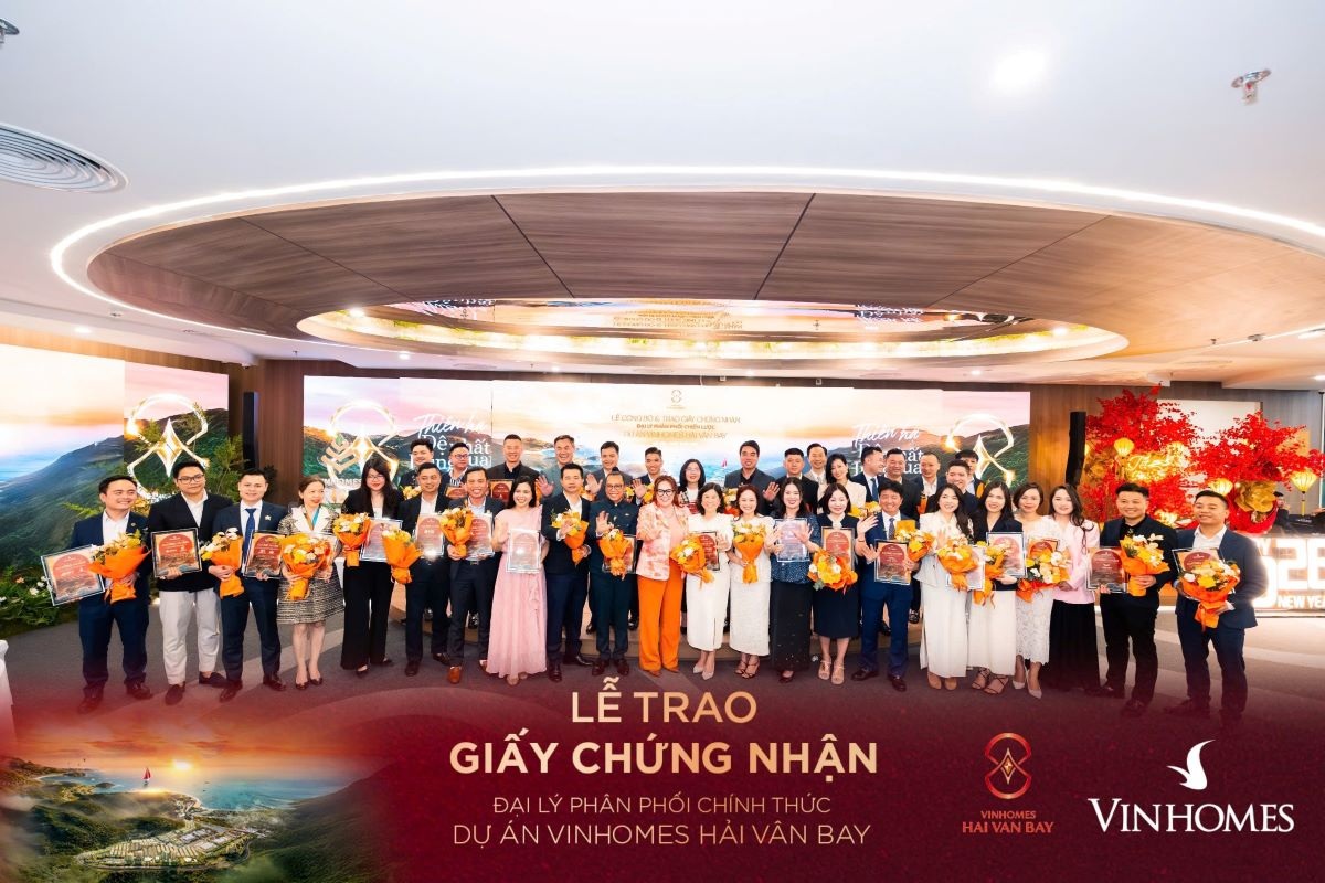 34 đại lý chiến lược đồng hành cùng dự án Vinhomes Hải Vân Bay