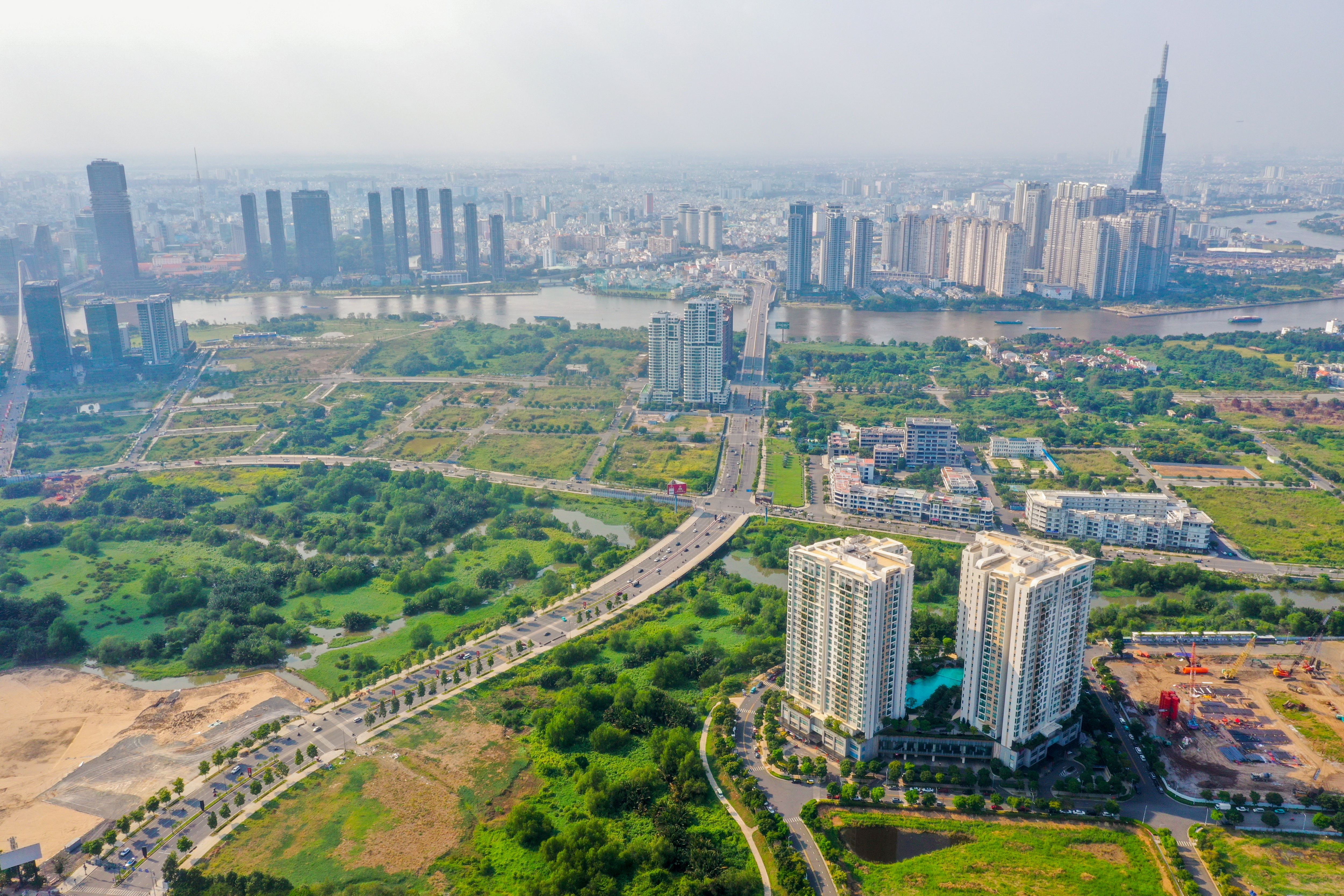 Hơn 50ha đất Thủ Thiêm sẽ thành trung tâm hành chính mới ở TPHCM