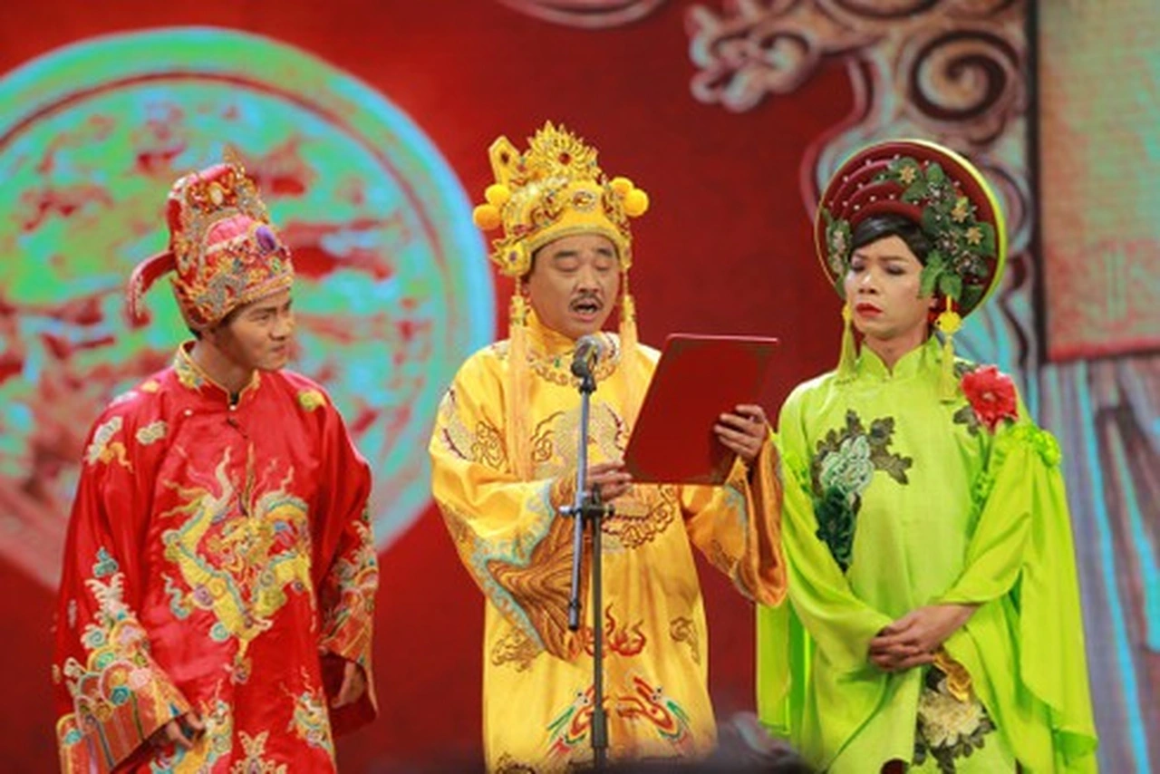 NSND Quốc Khánh và dàn nghệ sĩ tích cực tập luyện, "Táo quân" trở lại?