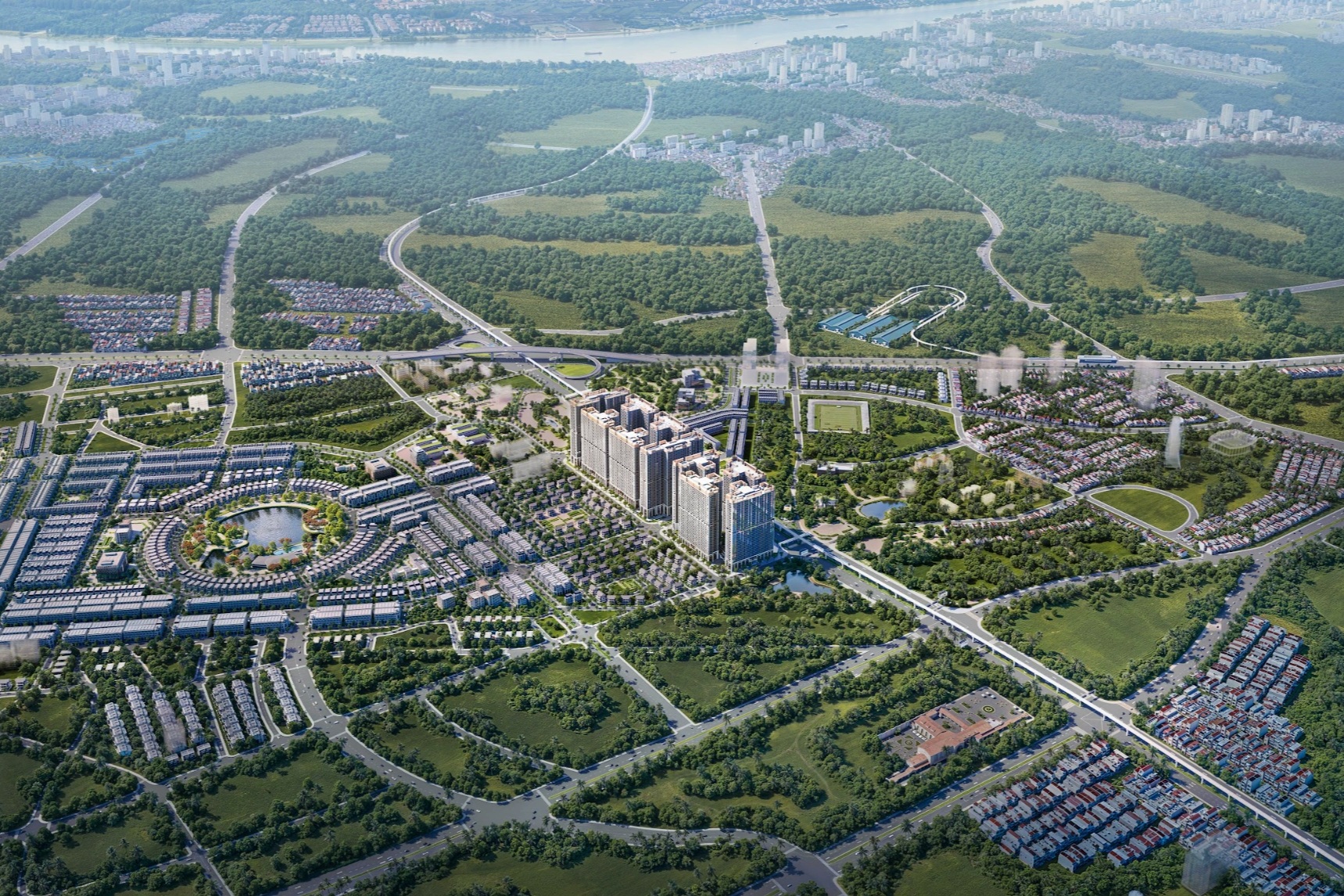 Đại lộ Tây Thăng Long - Cú hích hạ tầng bất động sản Tây thủ đô