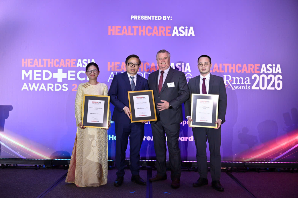 Vinmec ghi dấu ấn với mô hình chăm sóc giảm nhẹ tại Healthcare Asia Awards 2026