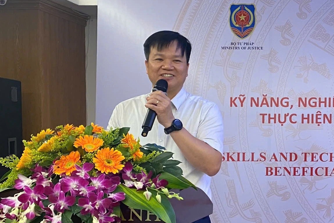 Công chức 4 tỉnh được tập huấn kỹ năng hỗ trợ người bị thiệt hại