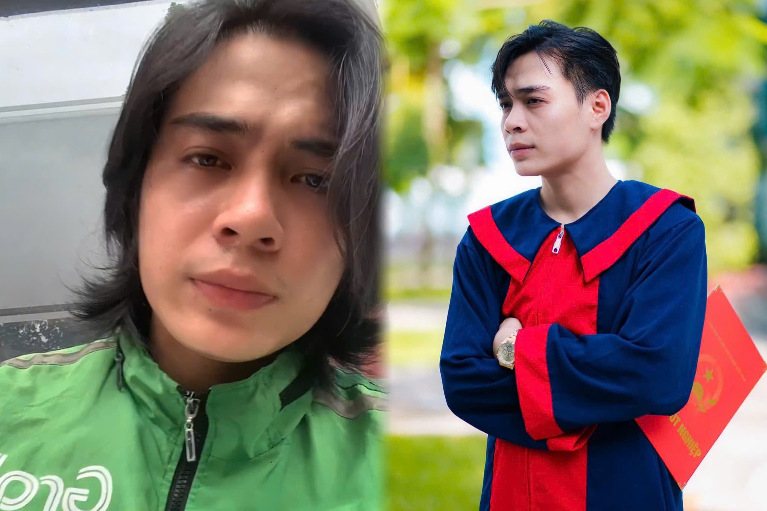 Nam tài xế xe ôm công nghệ bỏ nghề, học lại đại học năm 26 tuổi