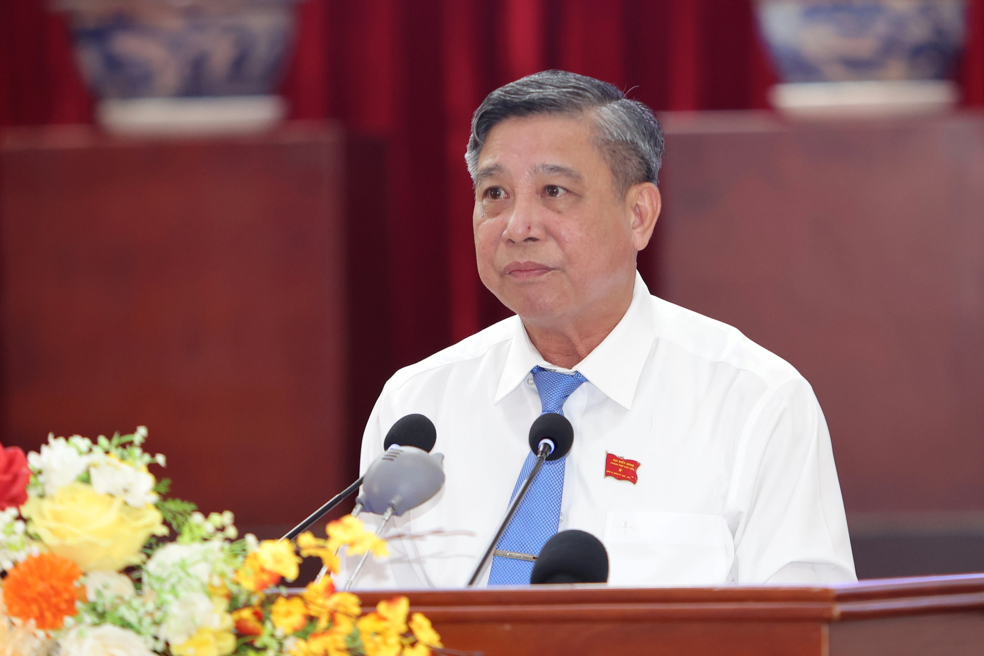 Ông Đồng Văn Thanh tái đắc cử Chủ tịch HĐND TP Cần Thơ