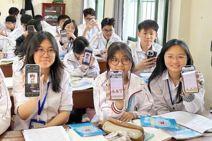 120.000 lượt học sinh Hưng Yên thi đánh giá kiến thức giao thông