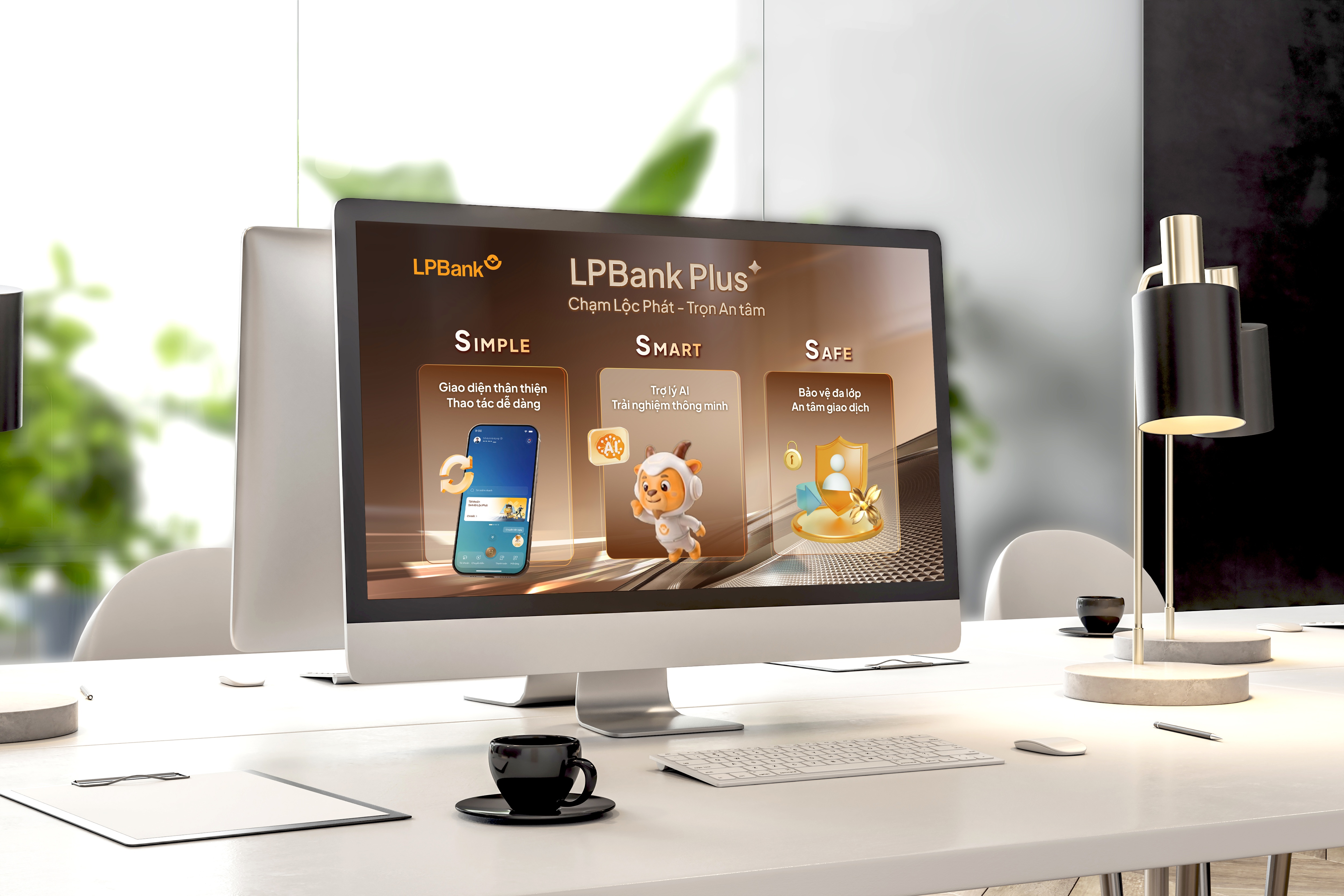 LPBank Plus - Ứng dụng ngân hàng số thế hệ mới, tích hợp trợ lý AI chuyển tiền bằng hội thoại