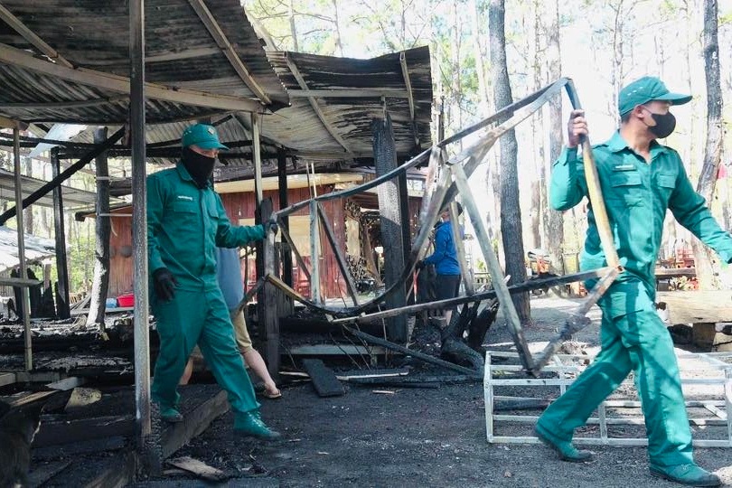 Nguyên nhân gây cháy Khu kinh tế đêm Măng Đen