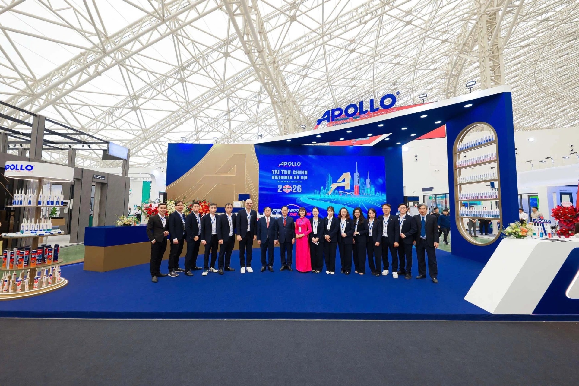 Apollo tài trợ chính Vietbuild Hà Nội 2026 góp phần định hình tiêu chuẩn vật liệu xây dựng