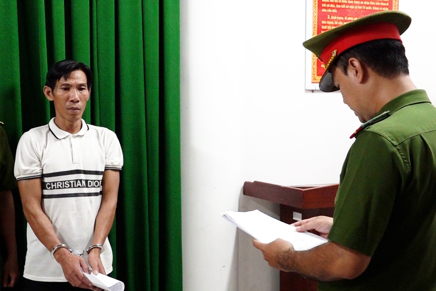 Vụ Thiếu tá công an hy sinh: Bắt tạm giam 2 đối tượng