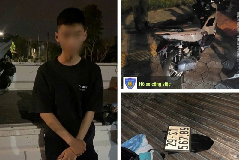 Truy quét nhóm quái xế gây rối trong đêm