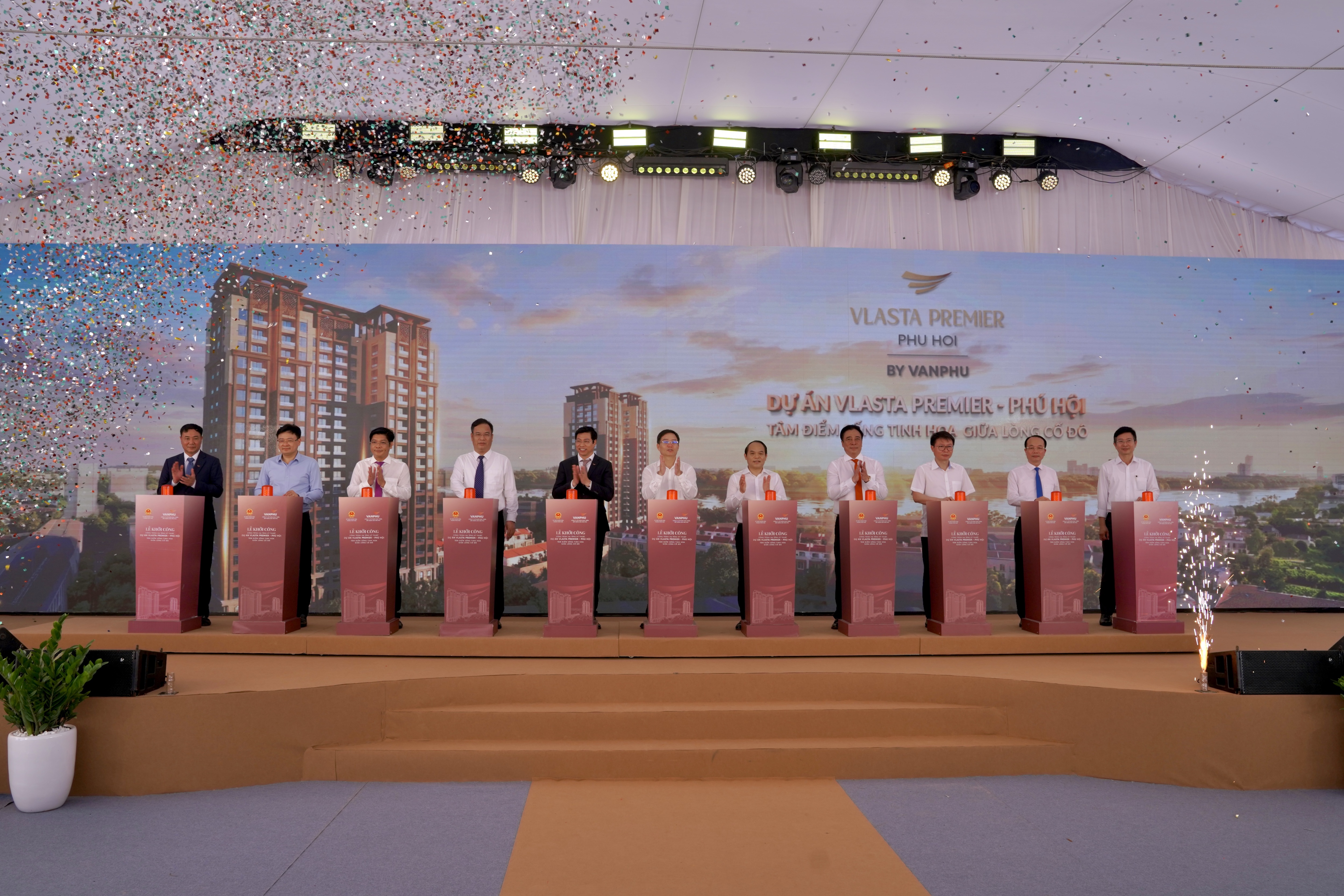 Văn Phú khởi công dự án Vlasta Premier - Phú Hội