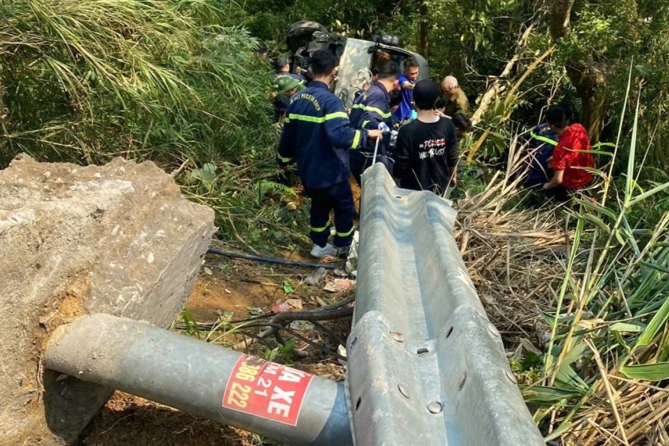 Ám ảnh tai nạn xe lao xuống vực đèo Tam Đảo