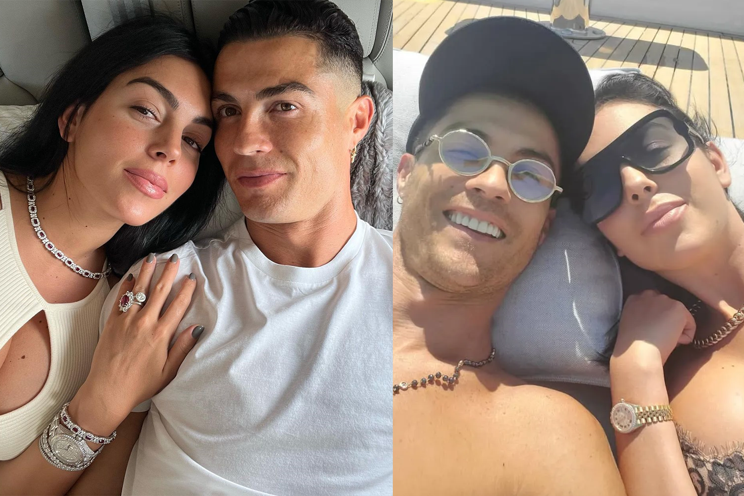 Bộ sưu tập đồng hồ đính kim cương đắt đỏ của vị hôn thê Ronaldo