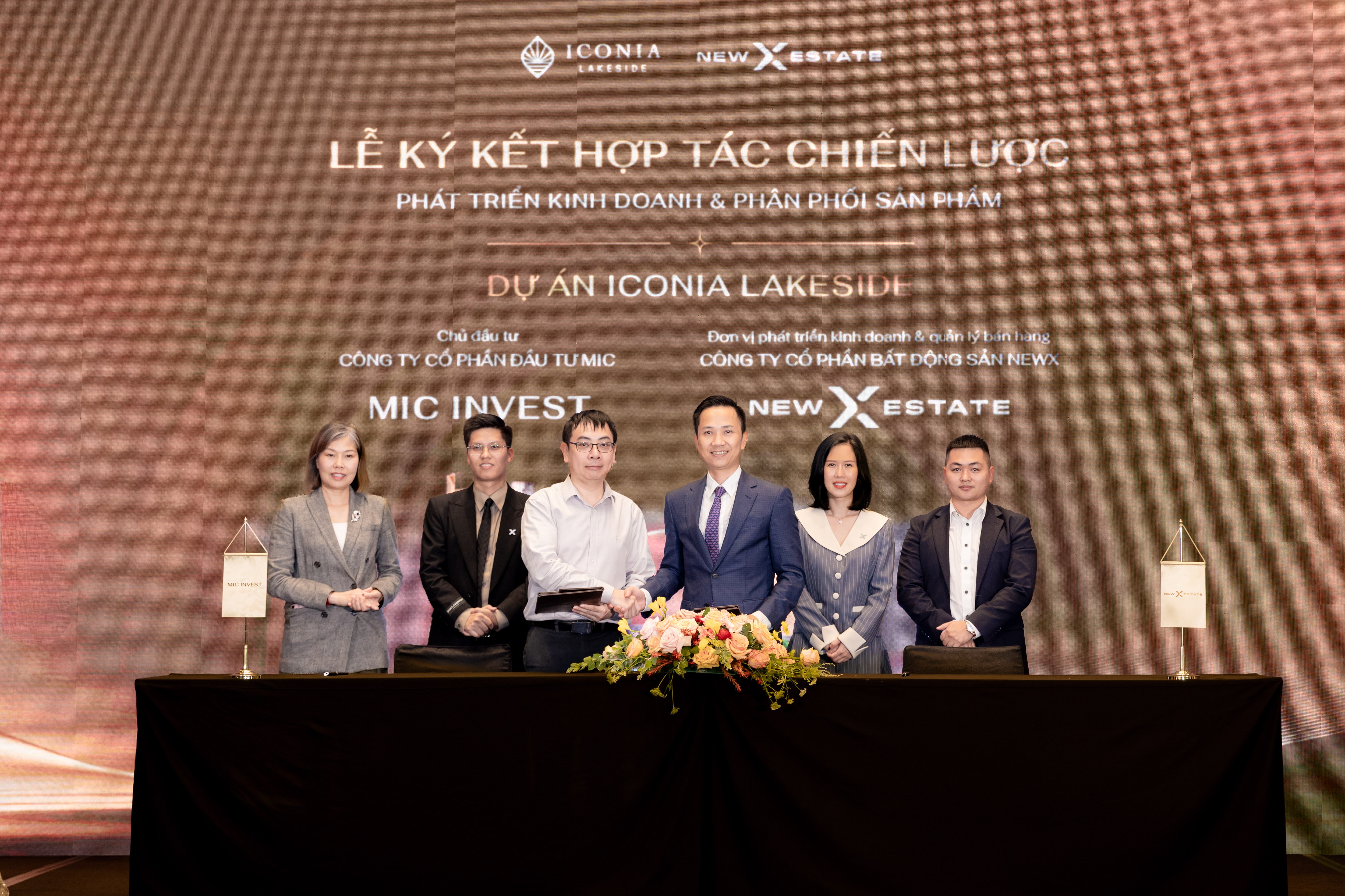 Lễ ký kết hợp tác chiến lược dự án Iconia Lakeside - 54 Tố Hữu