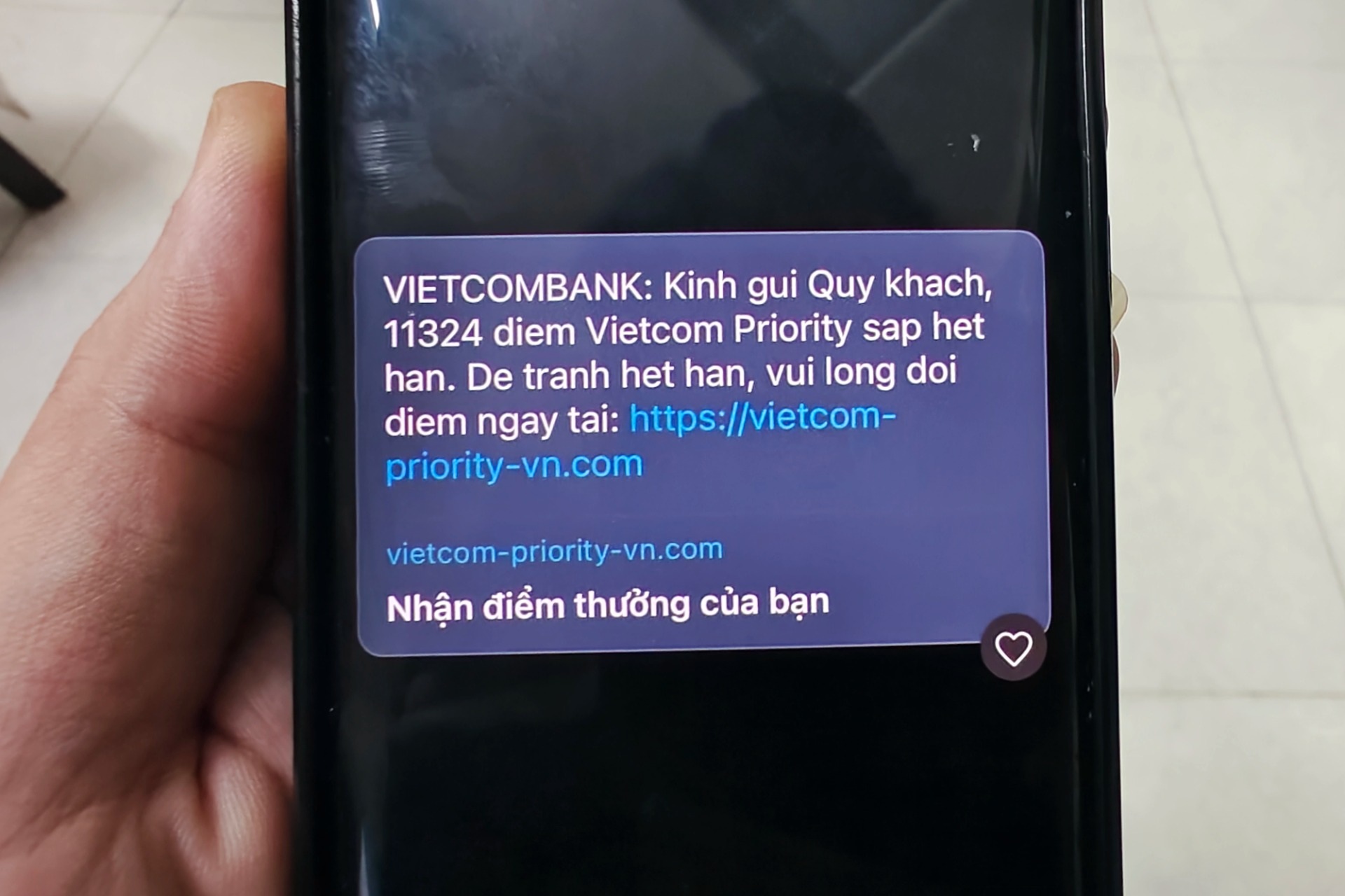 Cảnh báo thủ đoạn giả mạo website ngân hàng để chiếm đoạt tài sản