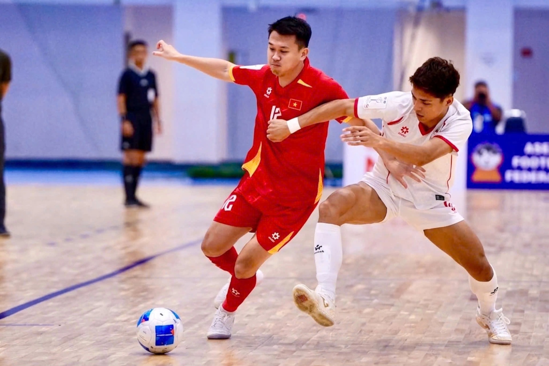 Đội tuyển futsal Việt Nam thắng đậm Myanmar tại giải vô địch Đông Nam Á