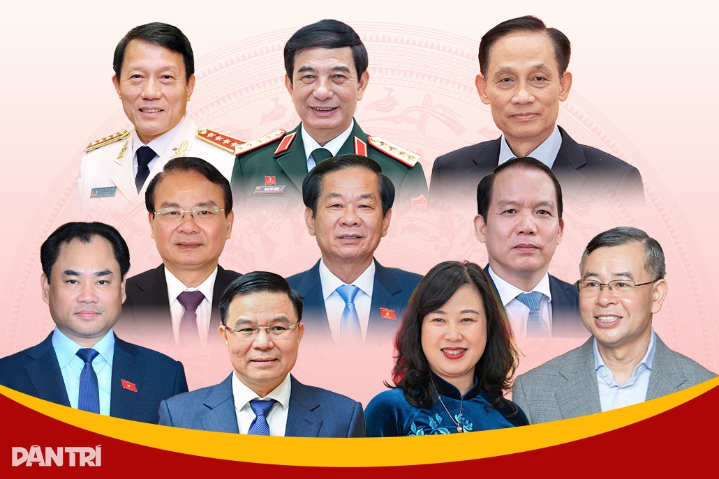 Danh sách 17 bộ trưởng, trưởng ngành của Chính phủ khóa mới