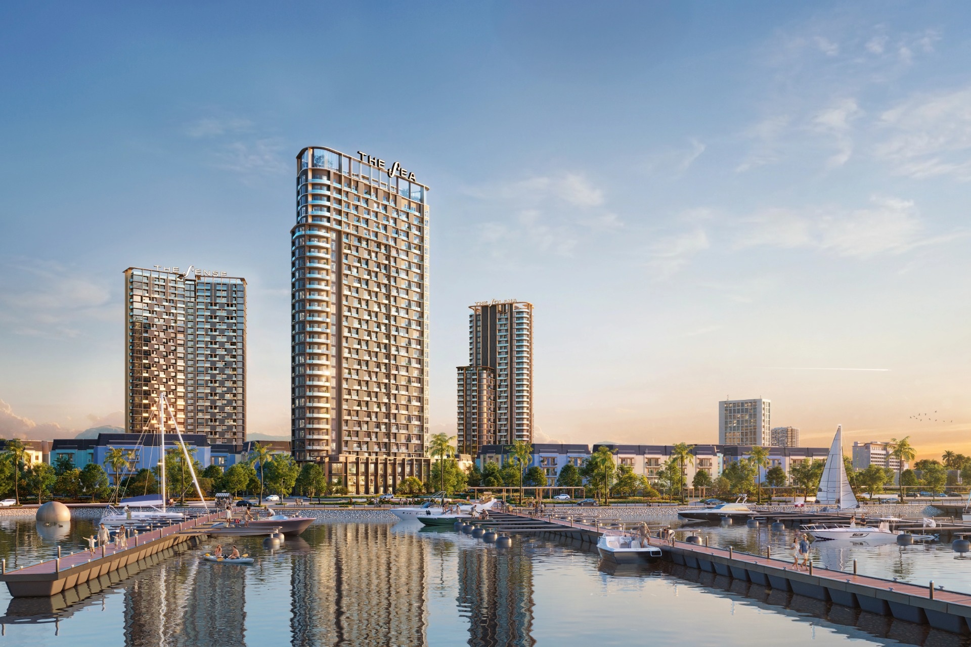 BIM Land giới thiệu tòa tháp The Sea: Dấu ấn kiêu hãnh bên vịnh du thuyền