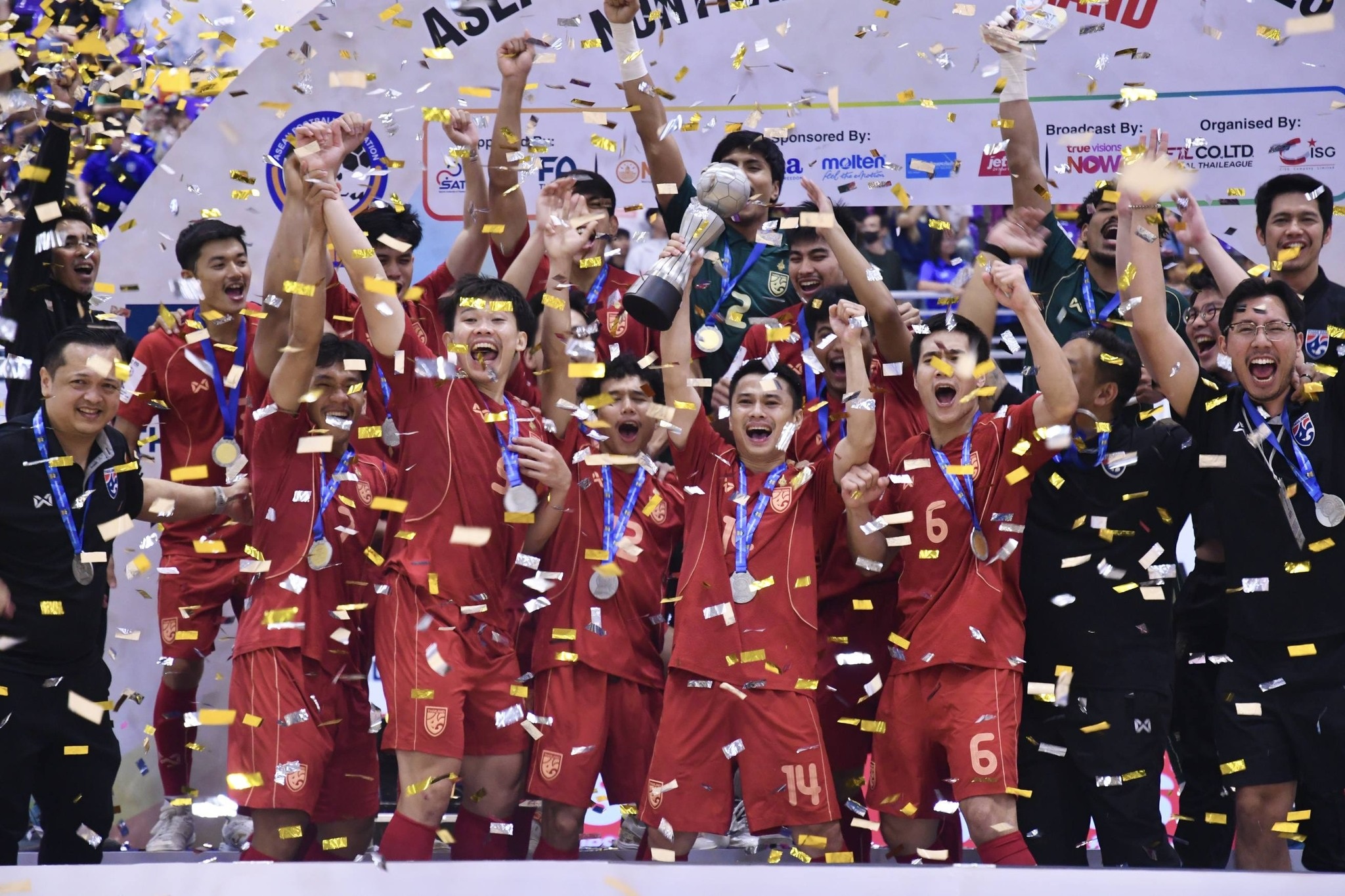 Đánh bại Indonesia, Thái Lan trở lại với ngôi vô địch futsal Đông Nam Á