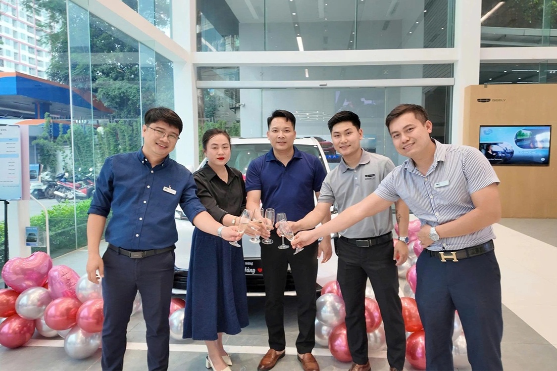 Geely đẩy nhanh tiến độ bàn giao EX5 EM-i và EX2 tại Việt Nam