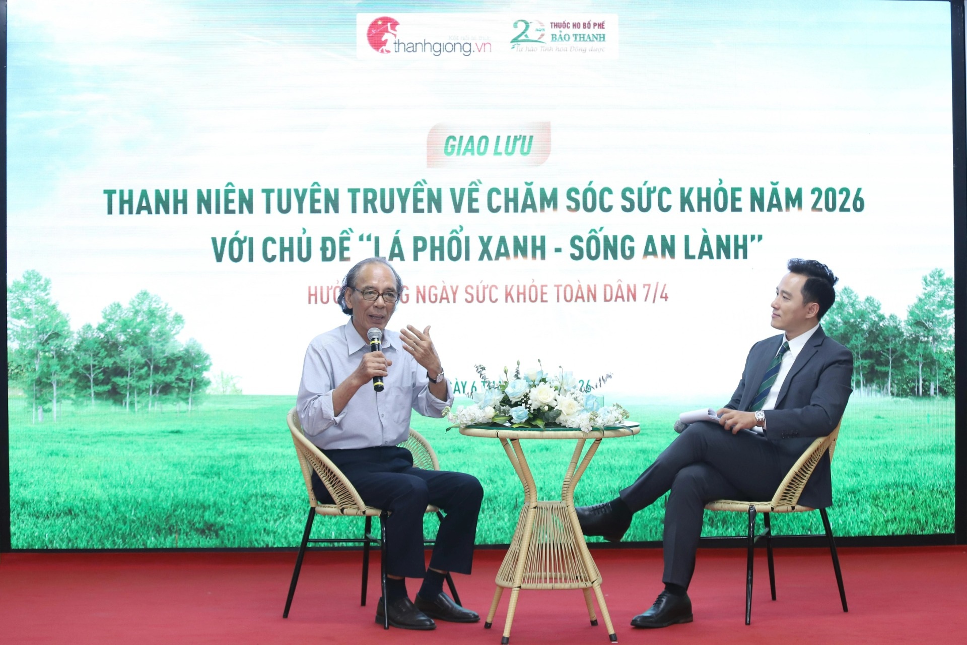 Bảo Thanh đồng hành cùng thanh niên lan tỏa thông điệp “Lá phổi xanh - Sống an lành”