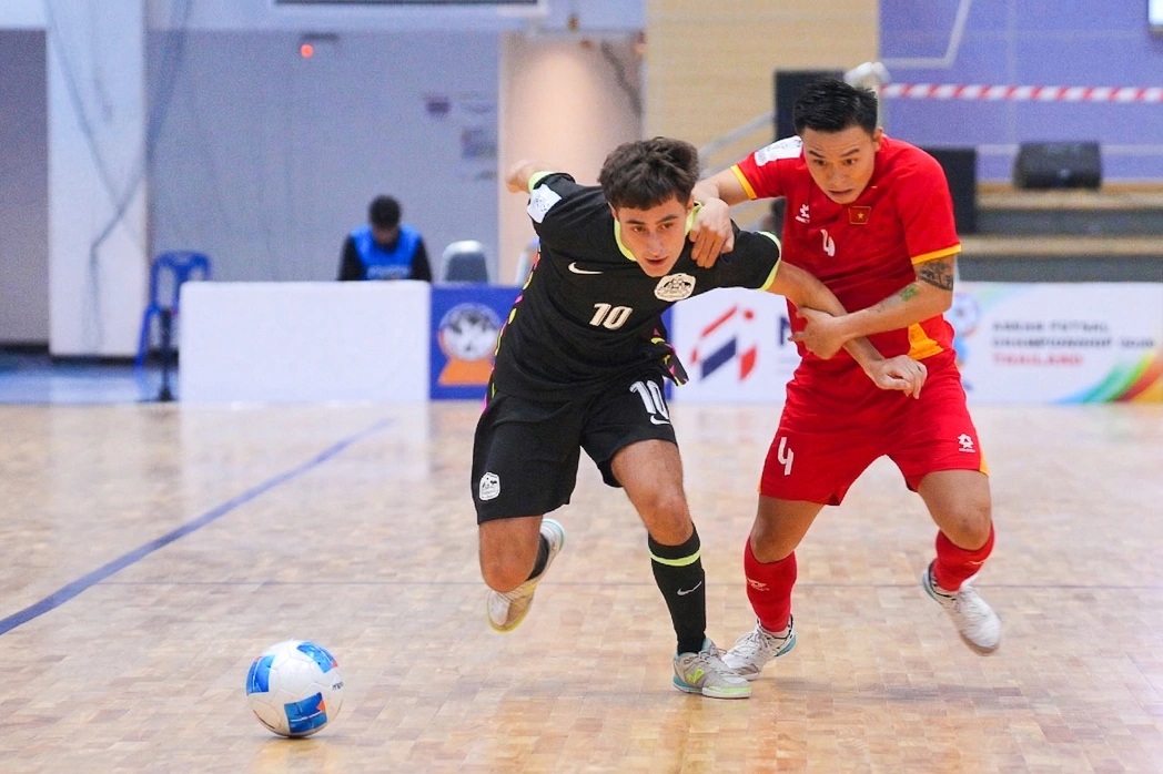 Trình độ của futsal Việt Nam ở bản đồ bóng đá Đông Nam Á