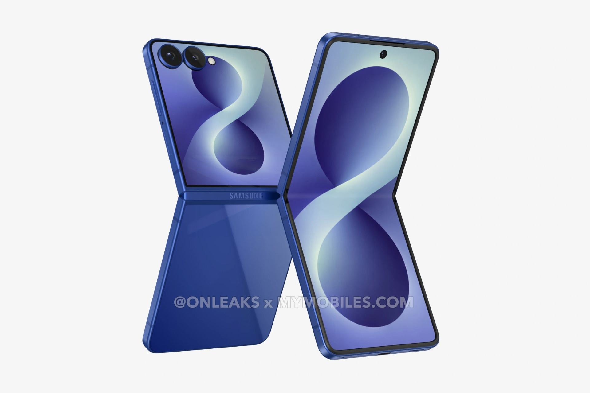 Rò rỉ hình ảnh Galaxy Z Flip 8: Thiết kế gần như không thay đổi