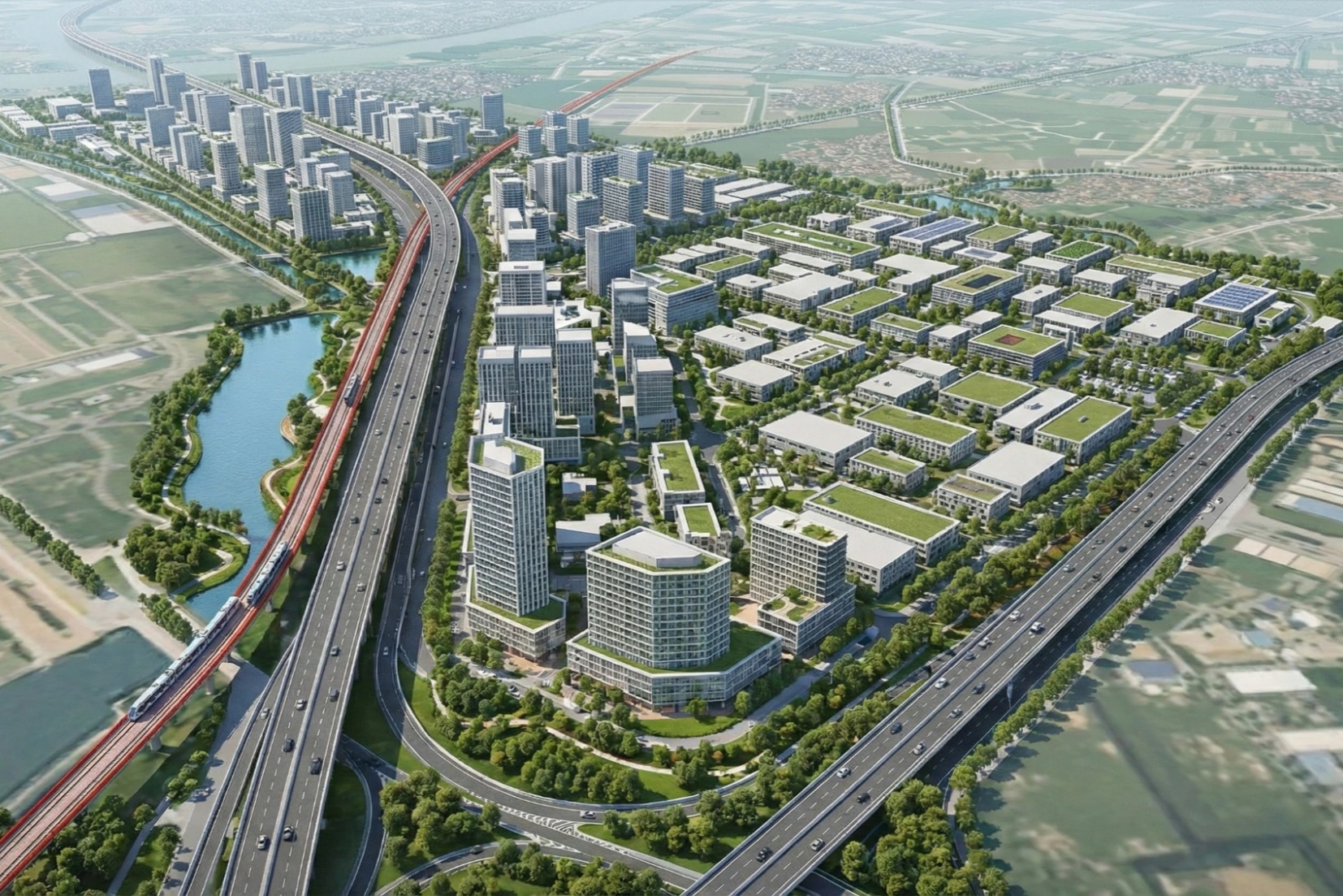Centa Riverside - đô thị tiêu chuẩn quốc tế cho chuyên gia khu công nghệ cao Phù Đổng